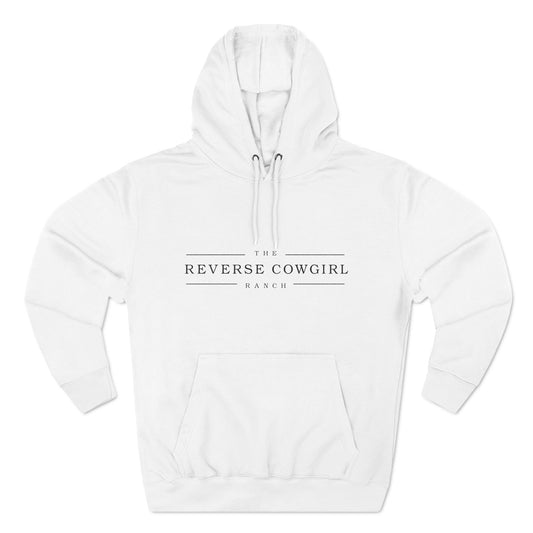 Three-Panel Fleece Hoodie