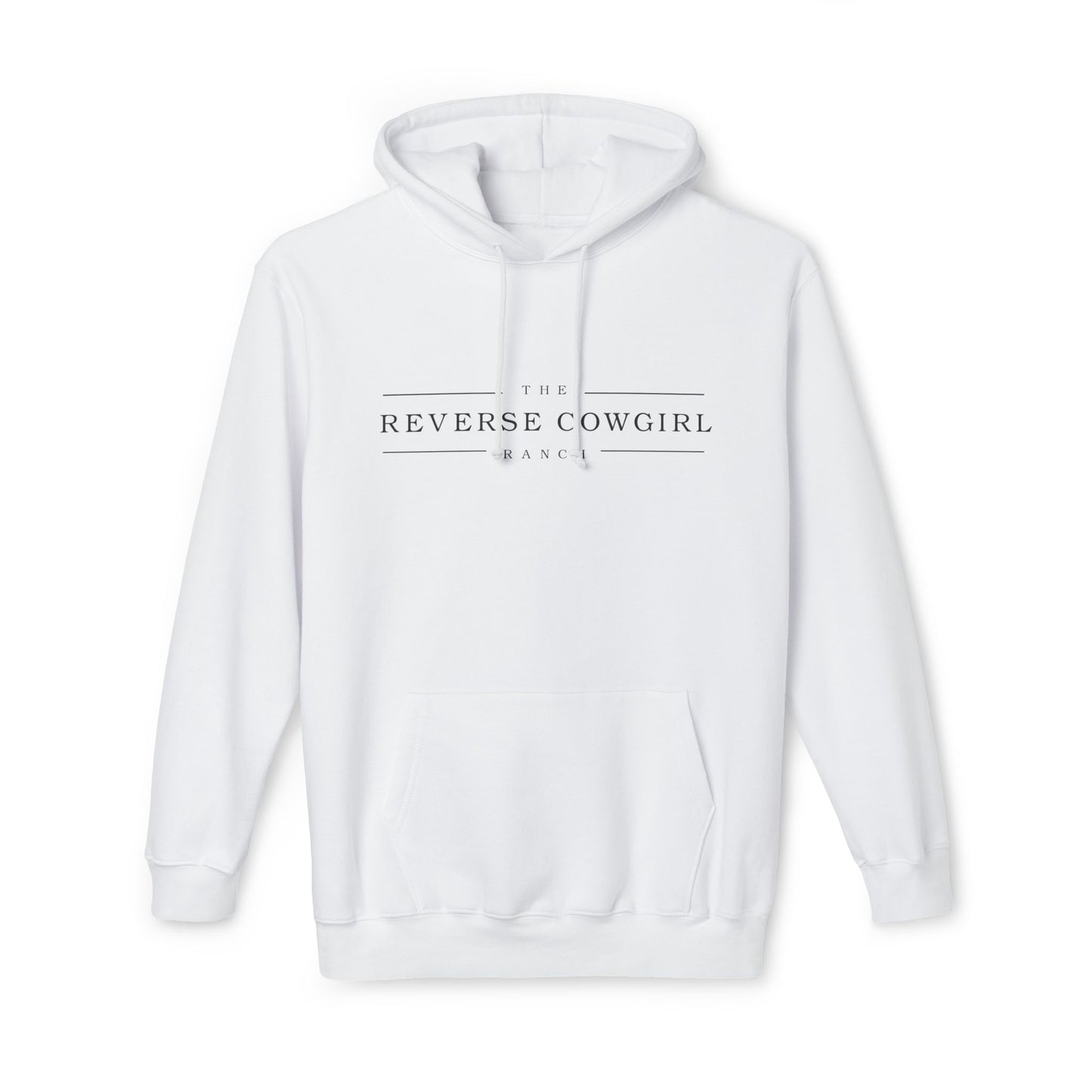 Unisex Reverse Cowgirl Hooded Premium Sweatshirt - Stylish and Comfortable