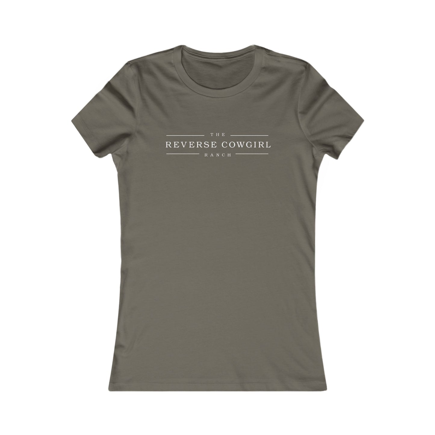 Reverse Cowgirl Ranch Women's Favorite Tee - Save A Horse