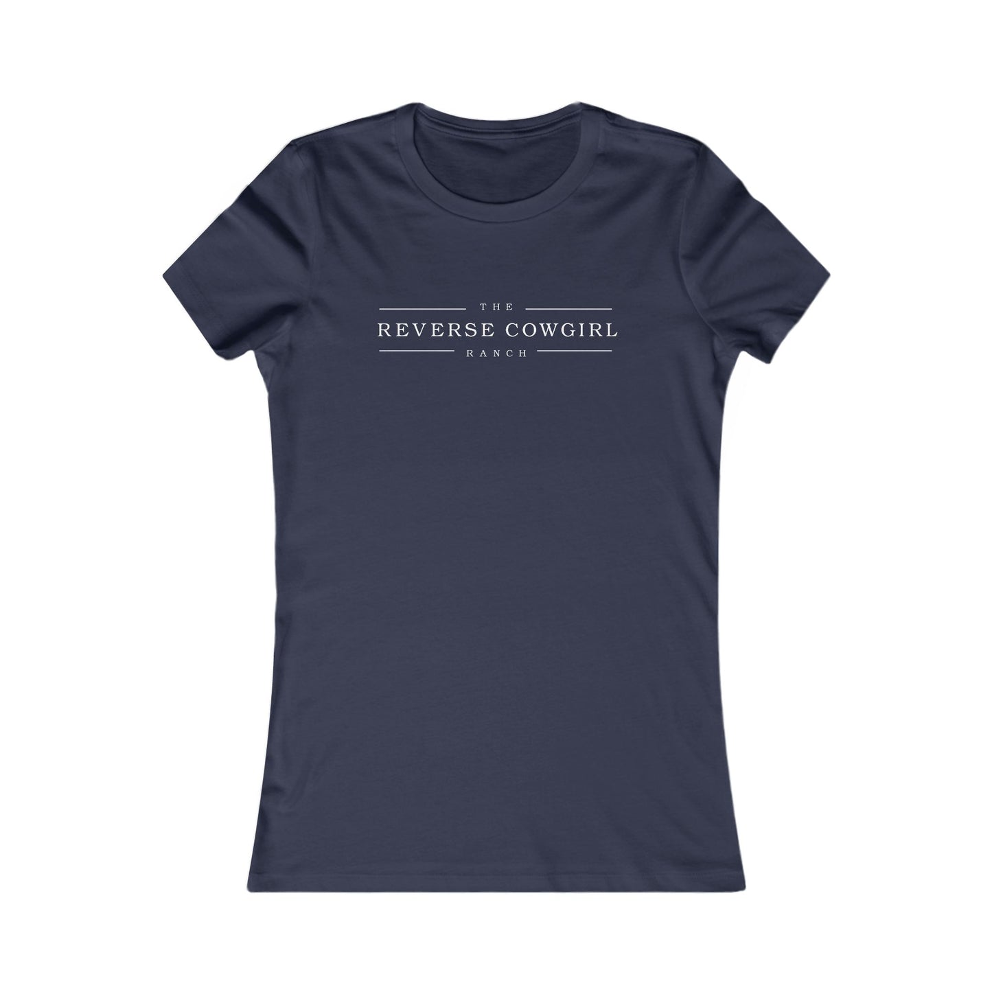 Reverse Cowgirl Ranch Women's Favorite Tee - Save A Horse