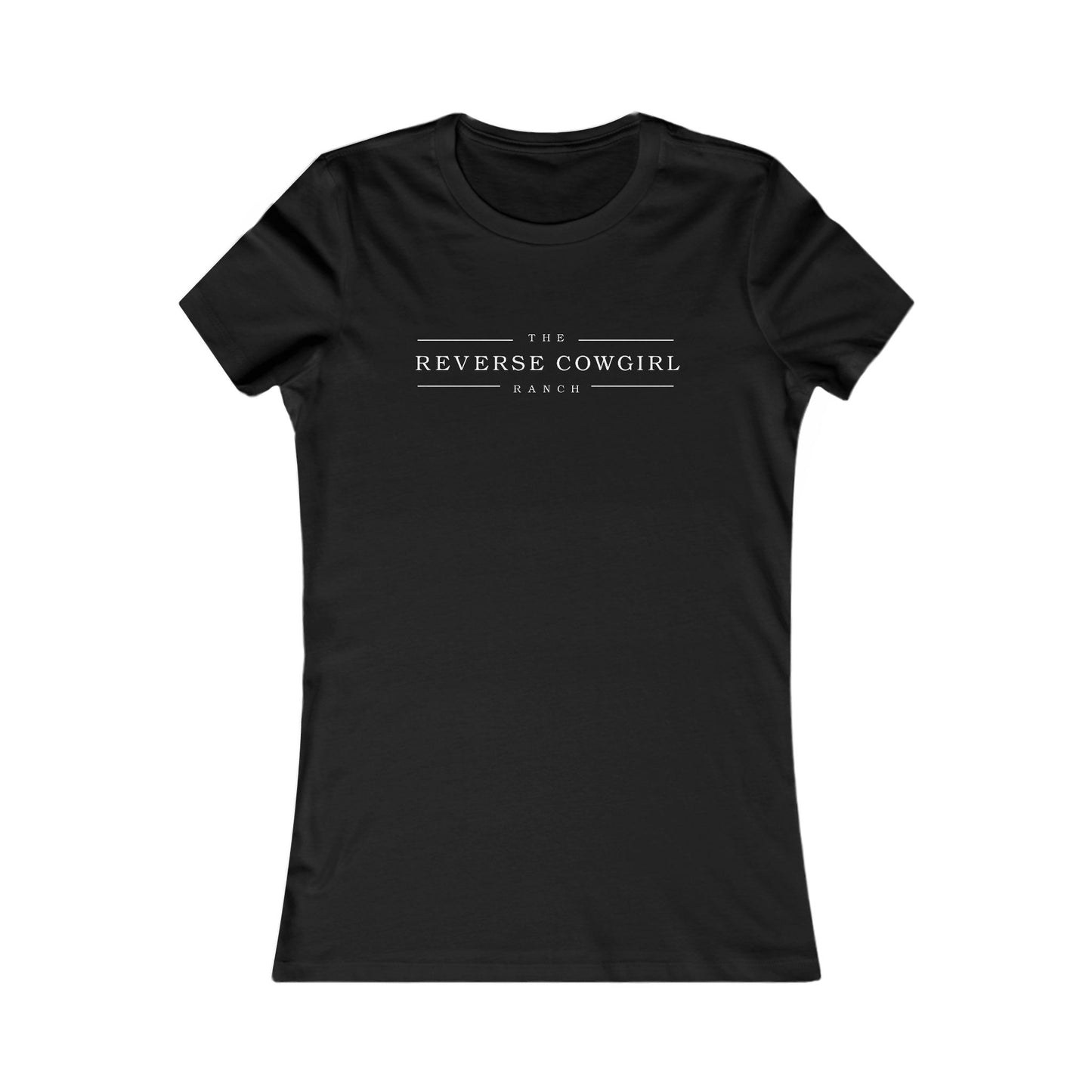 Reverse Cowgirl Ranch Women's Favorite Tee - Save A Horse