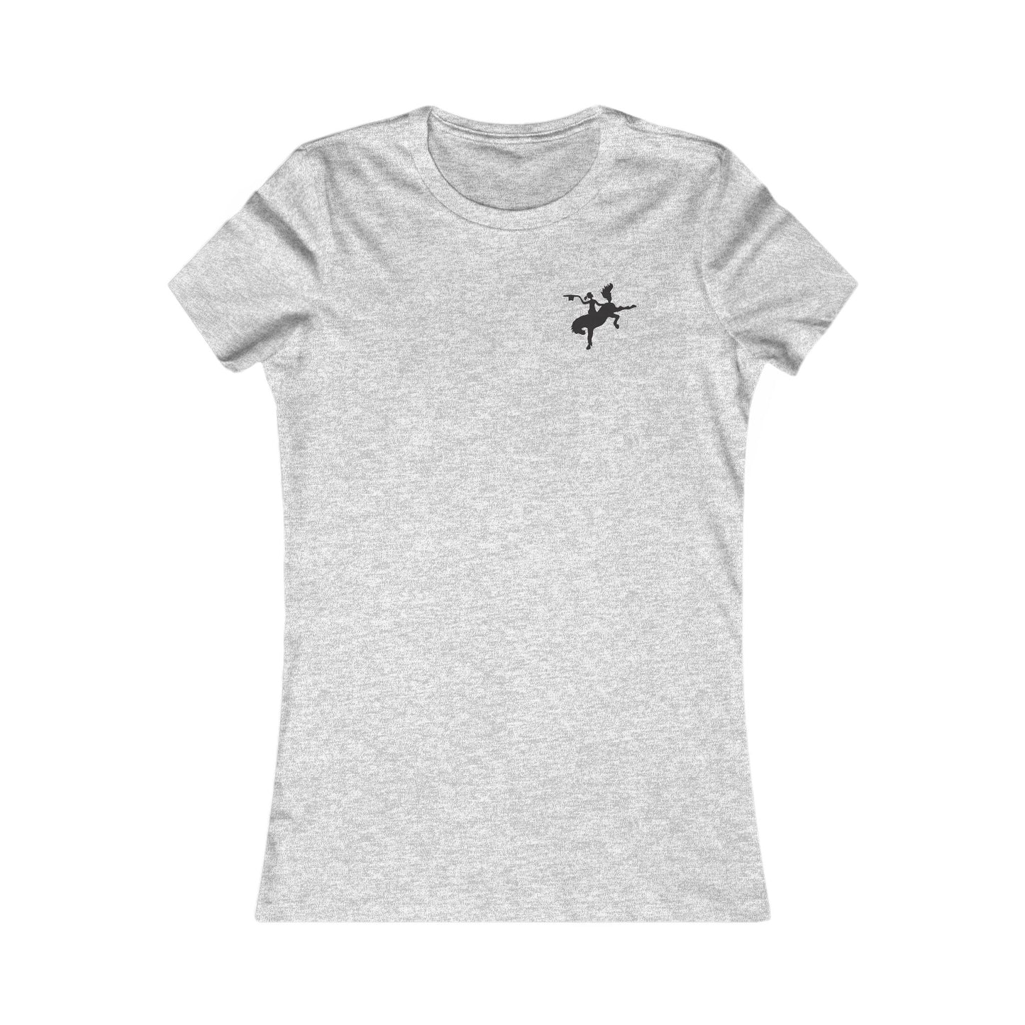 Reverse Cowgirl Women's Favorite Tee - Logo Front