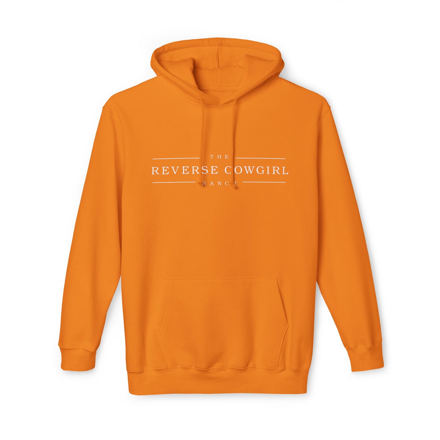 Reverse Cowgirl Ranch Unisex Hooded Premium Sweatshirt - Cozy Western Apparel