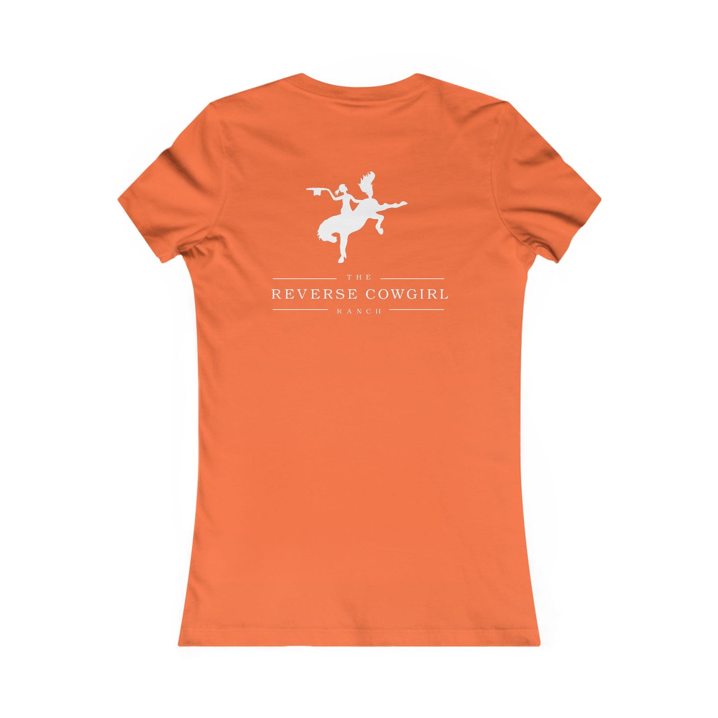 Reverse Cowgirl Women's Favorite Tee - Logo Front