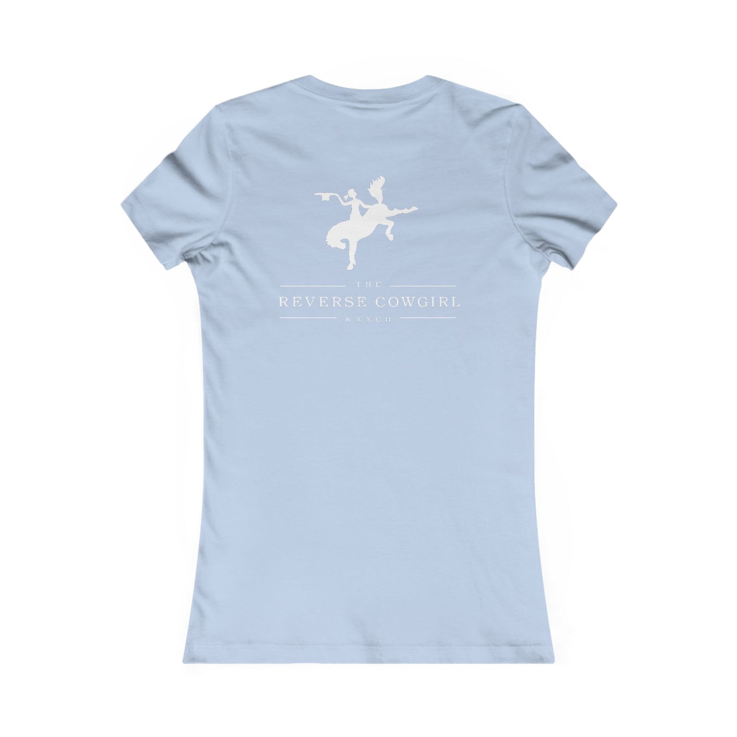 Reverse Cowgirl Women's Favorite Tee - Logo Front