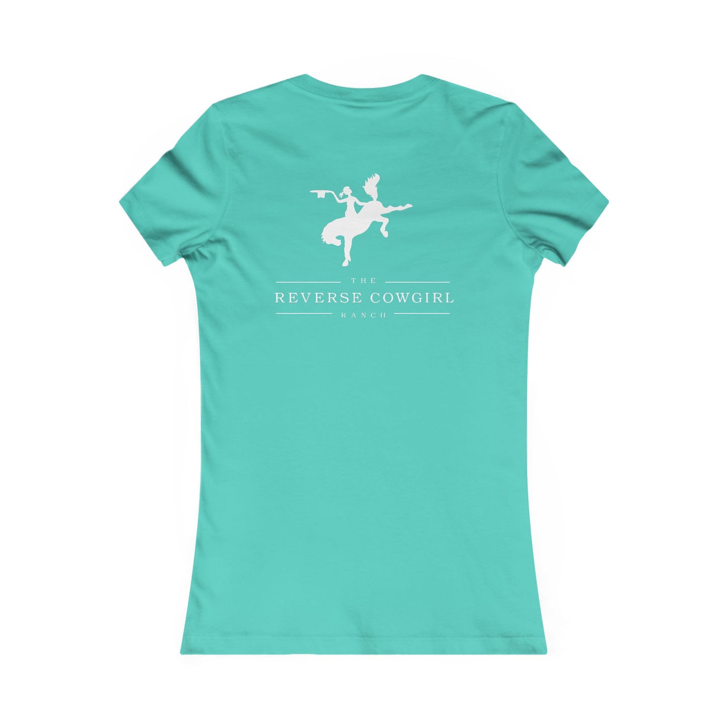 Reverse Cowgirl Women's Favorite Tee - Logo Front