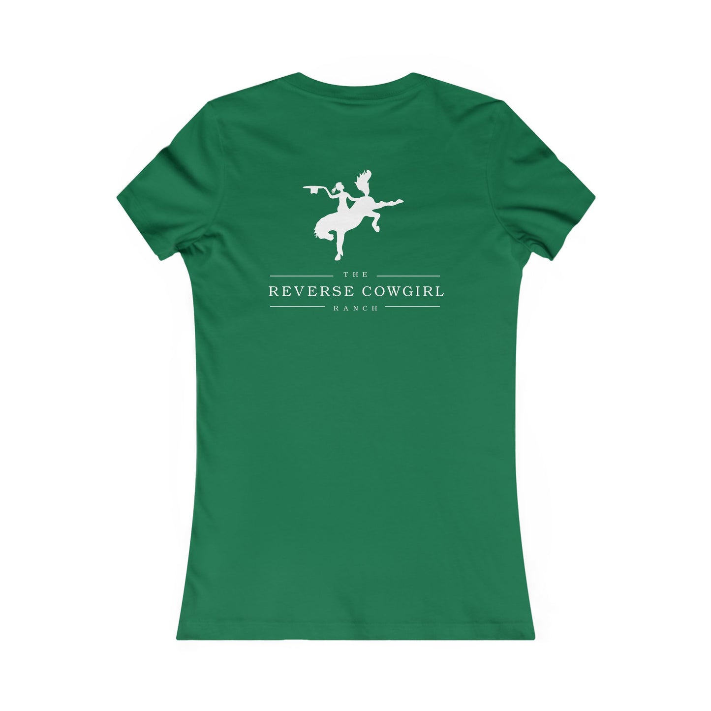 Reverse Cowgirl Women's Favorite Tee - Logo Front