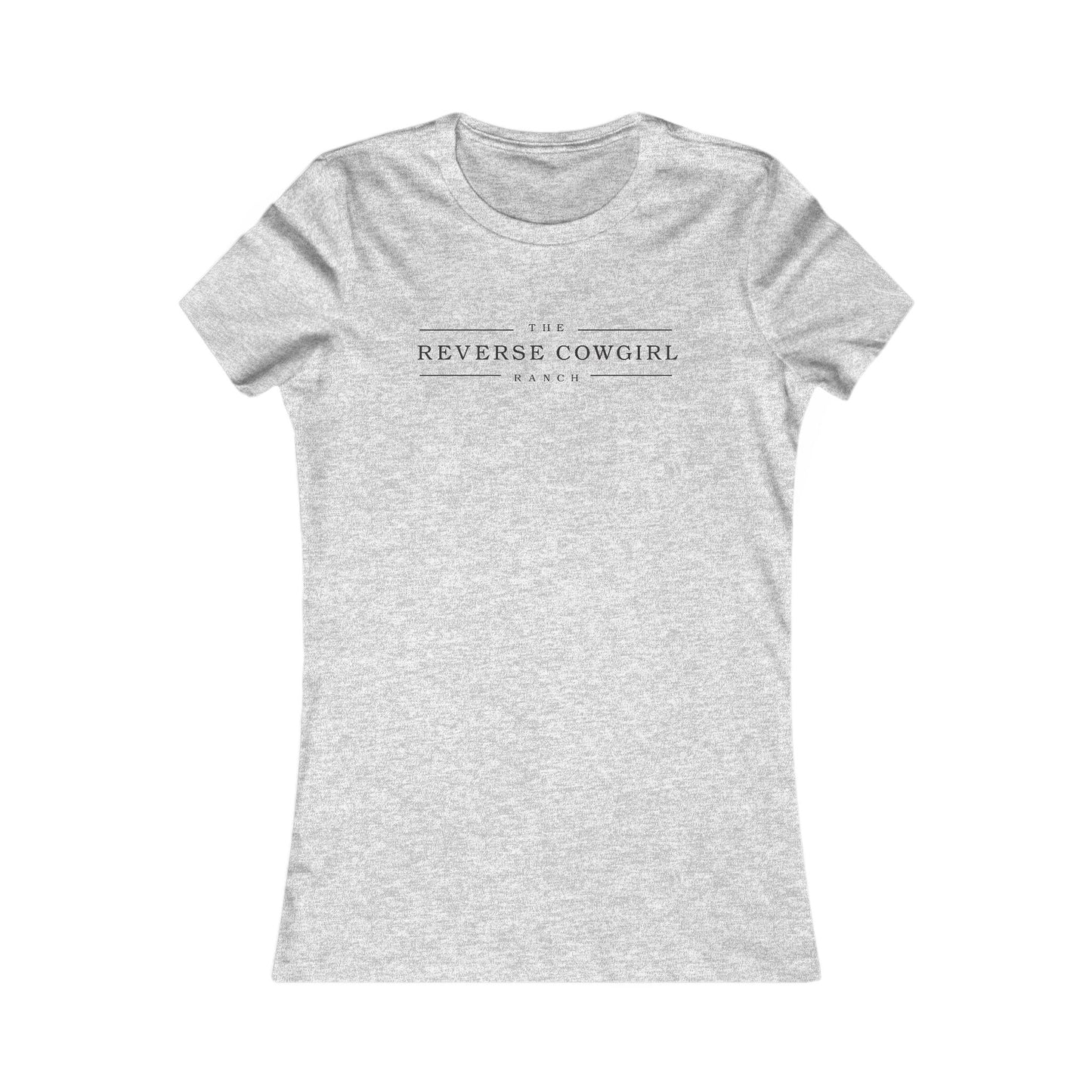 Reverse Cowgirl Graphic Tee for Women - Save A Horse