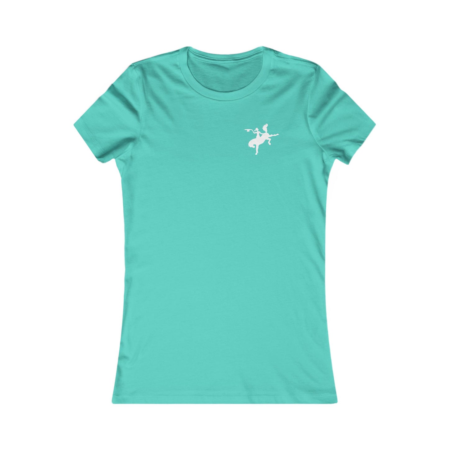 Reverse Cowgirl Women's Favorite Tee - Logo Front