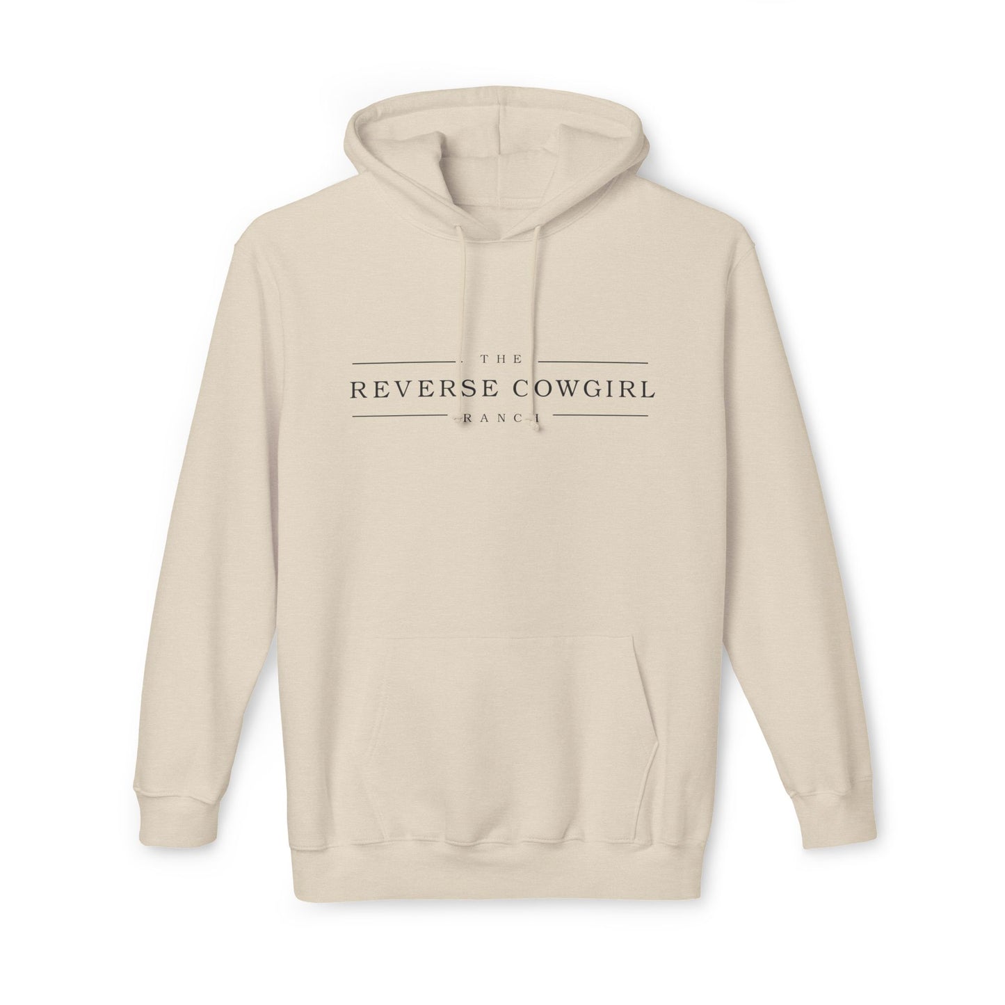 Unisex Reverse Cowgirl Hooded Premium Sweatshirt - Stylish and Comfortable