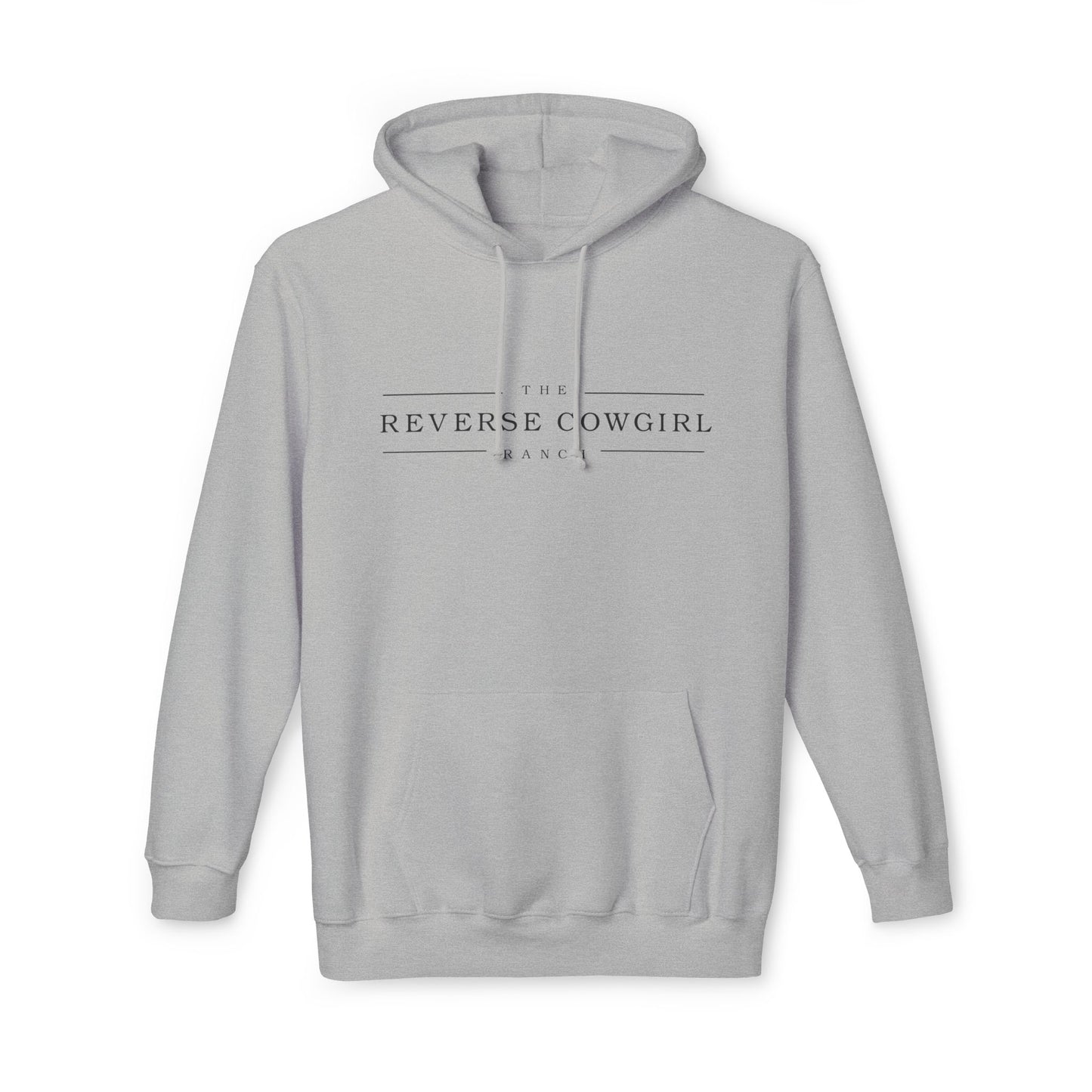 Unisex Reverse Cowgirl Hooded Premium Sweatshirt - Stylish and Comfortable