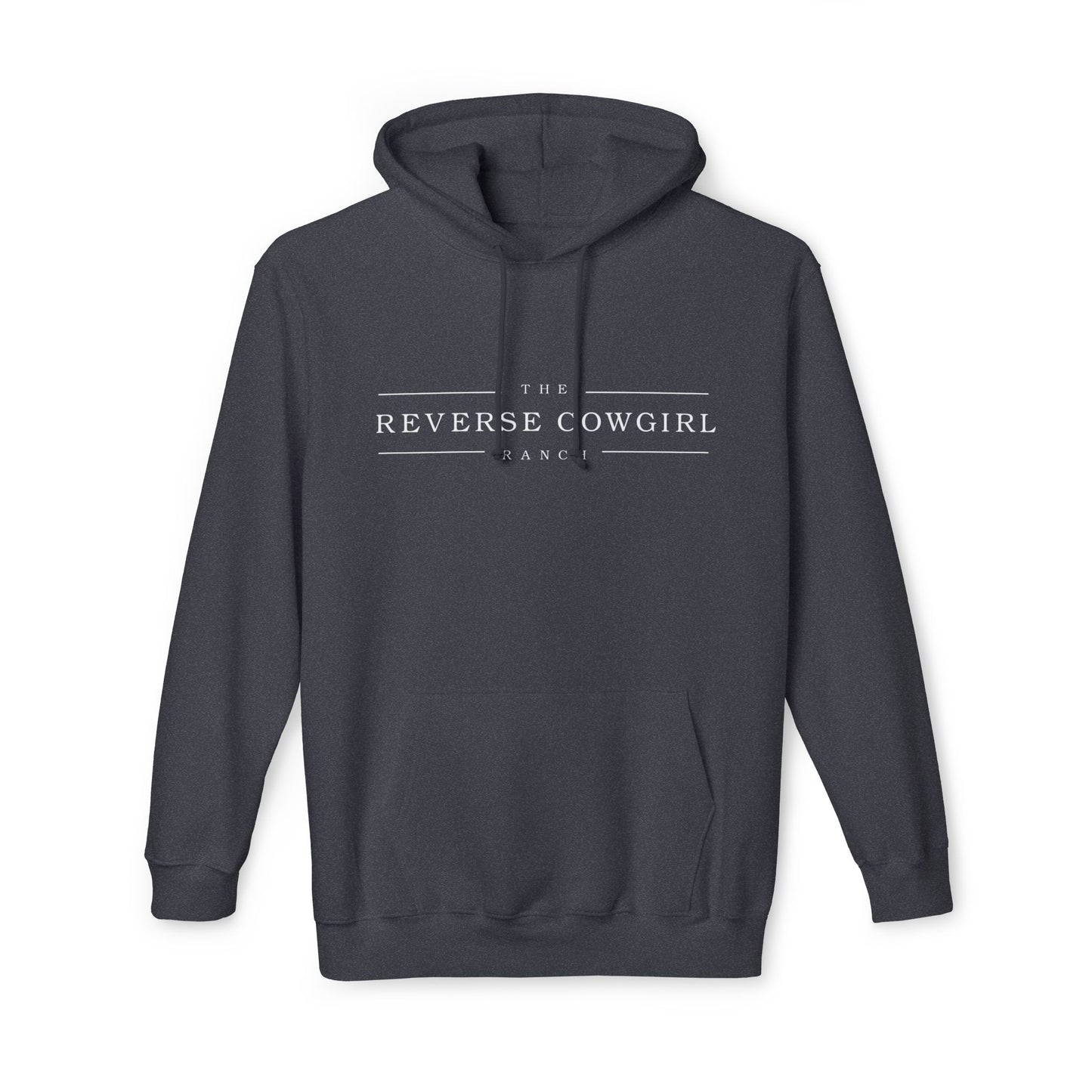 Reverse Cowgirl Ranch Unisex Hooded Premium Sweatshirt - Cozy Western Apparel